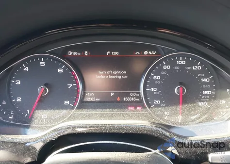 2014 Audi A8 L 3.0T из США, поврежденный, VIN WAURGAFDXEN004292